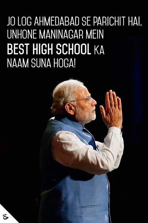 :: Proud to be actively associated with everything that was said here; #Ahmedabad #Maninagar #BestHighSchool #NarendraModi ::
https://goo.gl/Z9QhNZ