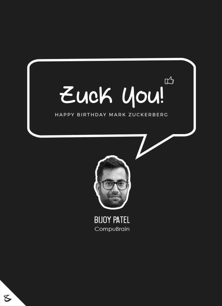 You digitised the Social Emotion to another level! 

#HappyBirthdayMarkZuckerberg #MarkZuckerberg #Zuck #ZuckYou