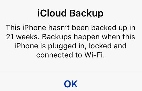 @AppleSupport my iphone 6 shows me this. I dnt want to connect it to a mac to solve this. Pls suggest. #CompuBrain https://t.co/IEljQDtwhX